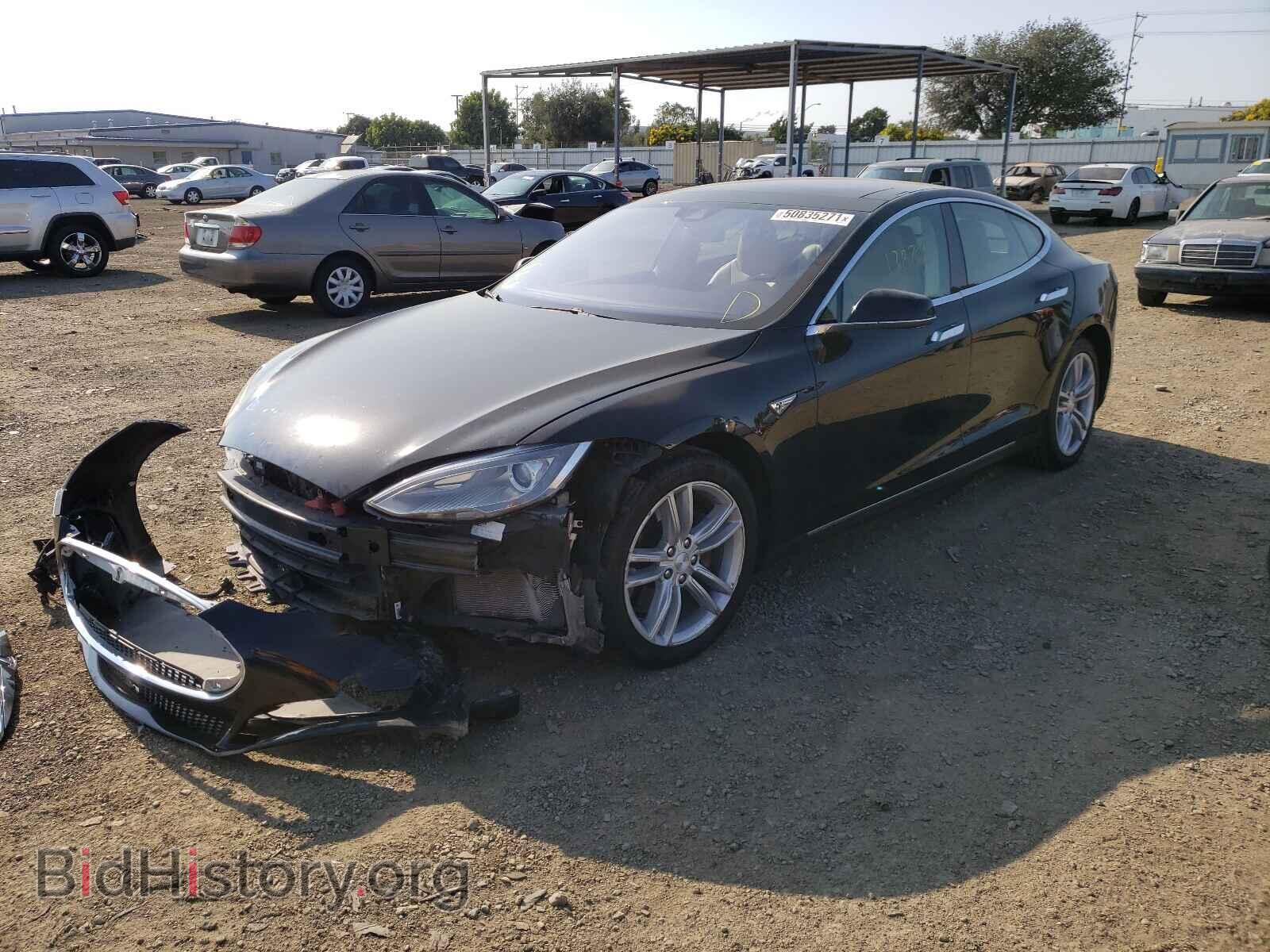 2015 TESLA MODEL S - VIN: 5YJSA1H1XFFP67129 - Photo 2