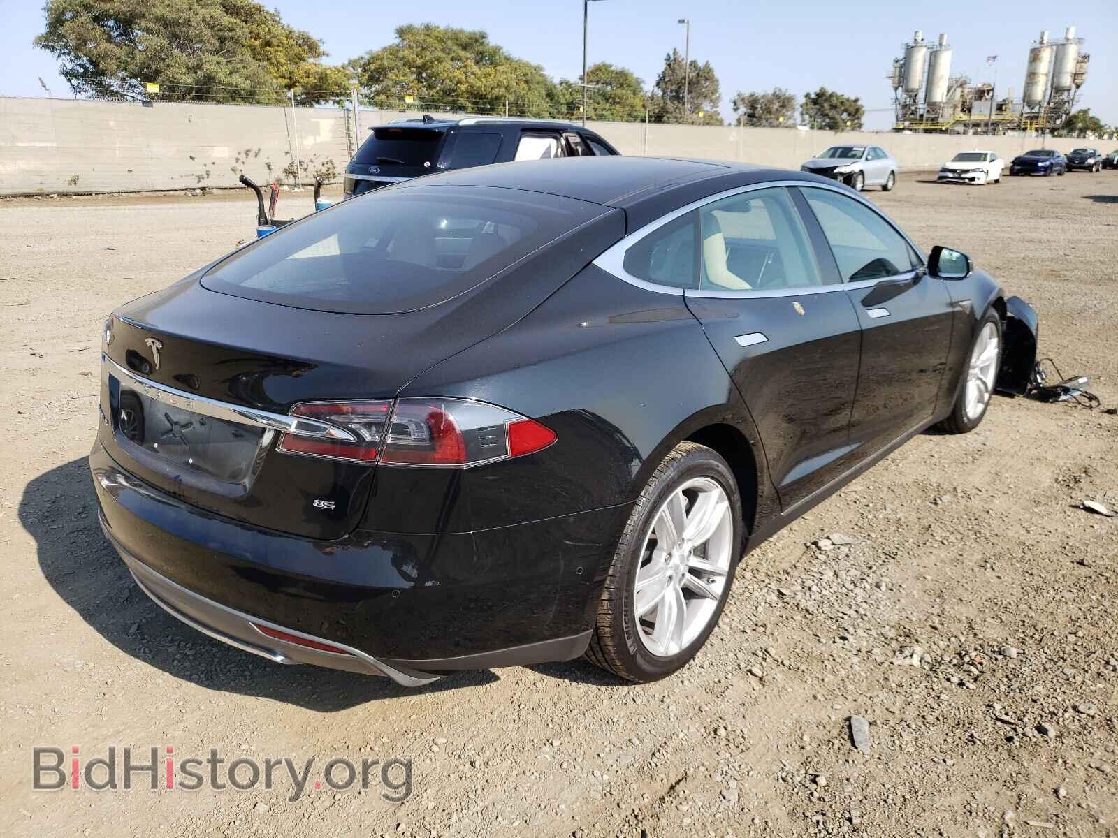 2015 TESLA MODEL S - VIN: 5YJSA1H1XFFP67129 - Photo 4