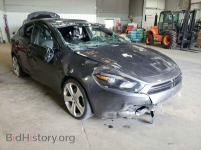 2014 Dodge DART Dart GT, charcoal — VIN 1C3CDFEB4ED786758, Copart