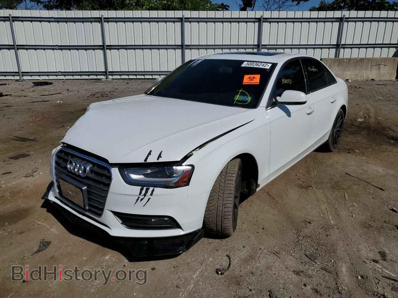 2013 AUDI A4 - VIN: WAUBFAFL7DN028446 - Фото 2