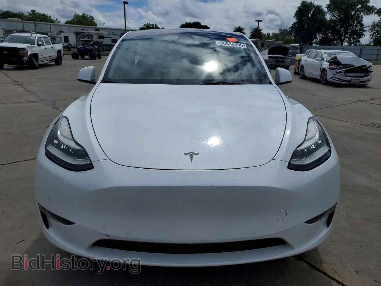 2022 TESLA MODEL Y - VIN: 7SAYGDEE7NF363997 - Фото 5