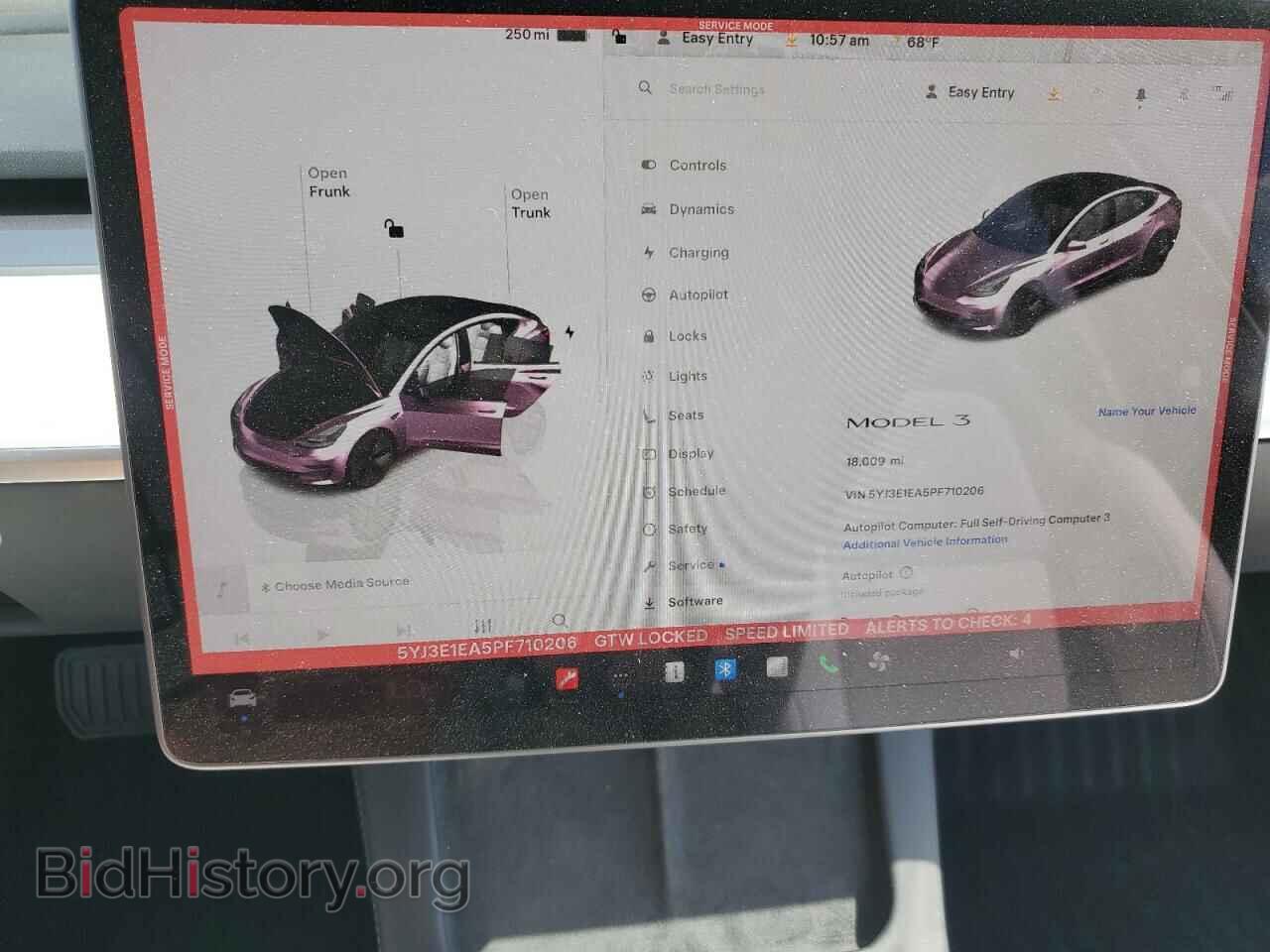 2023 TESLA MODEL 3 - VIN: 5YJ3E1EA5PF710206 - Photo 9