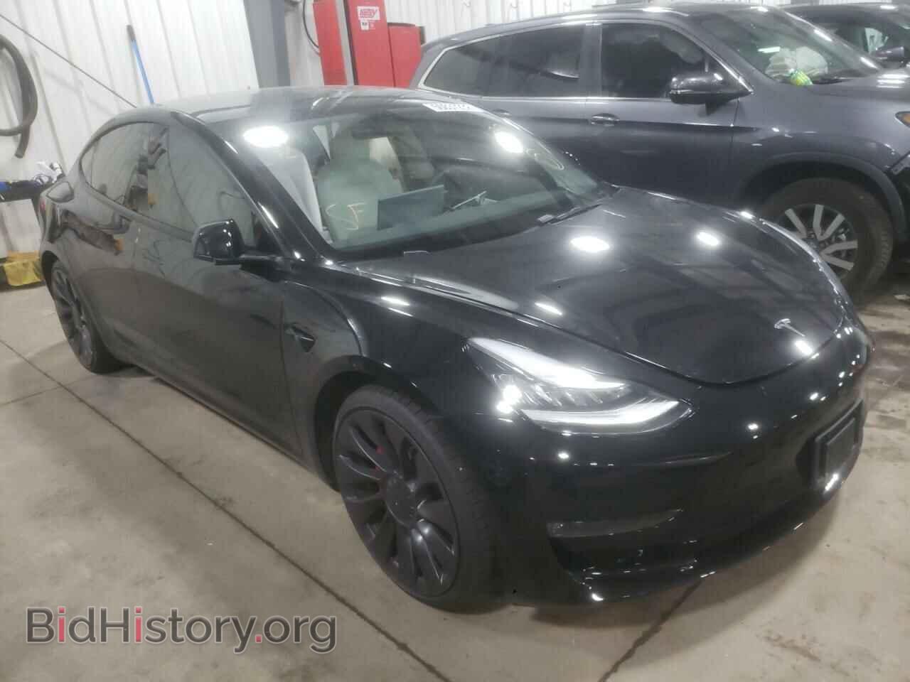 Photo 5YJ3E1EC6MF856353 - TESLA MODEL 3 2021