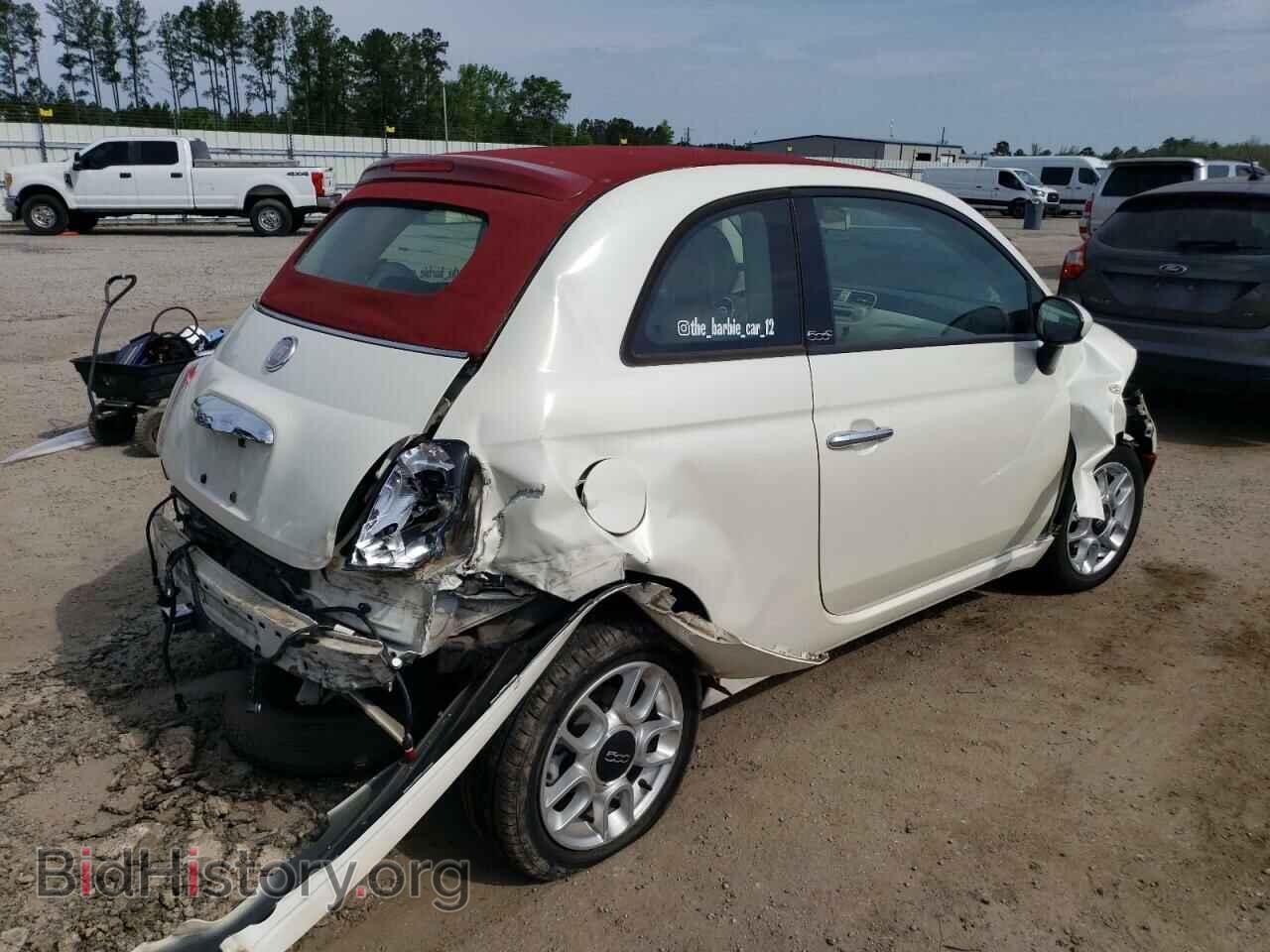 2012 FIAT 500 - VIN: 3C3CFFDR3CT186801 - Фото 3