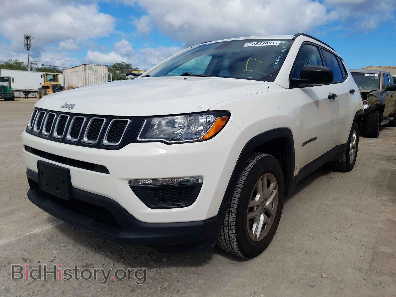2018 JEEP COMPASS - VIN: 3C4NJCAB3JT182026 - Фото 2
