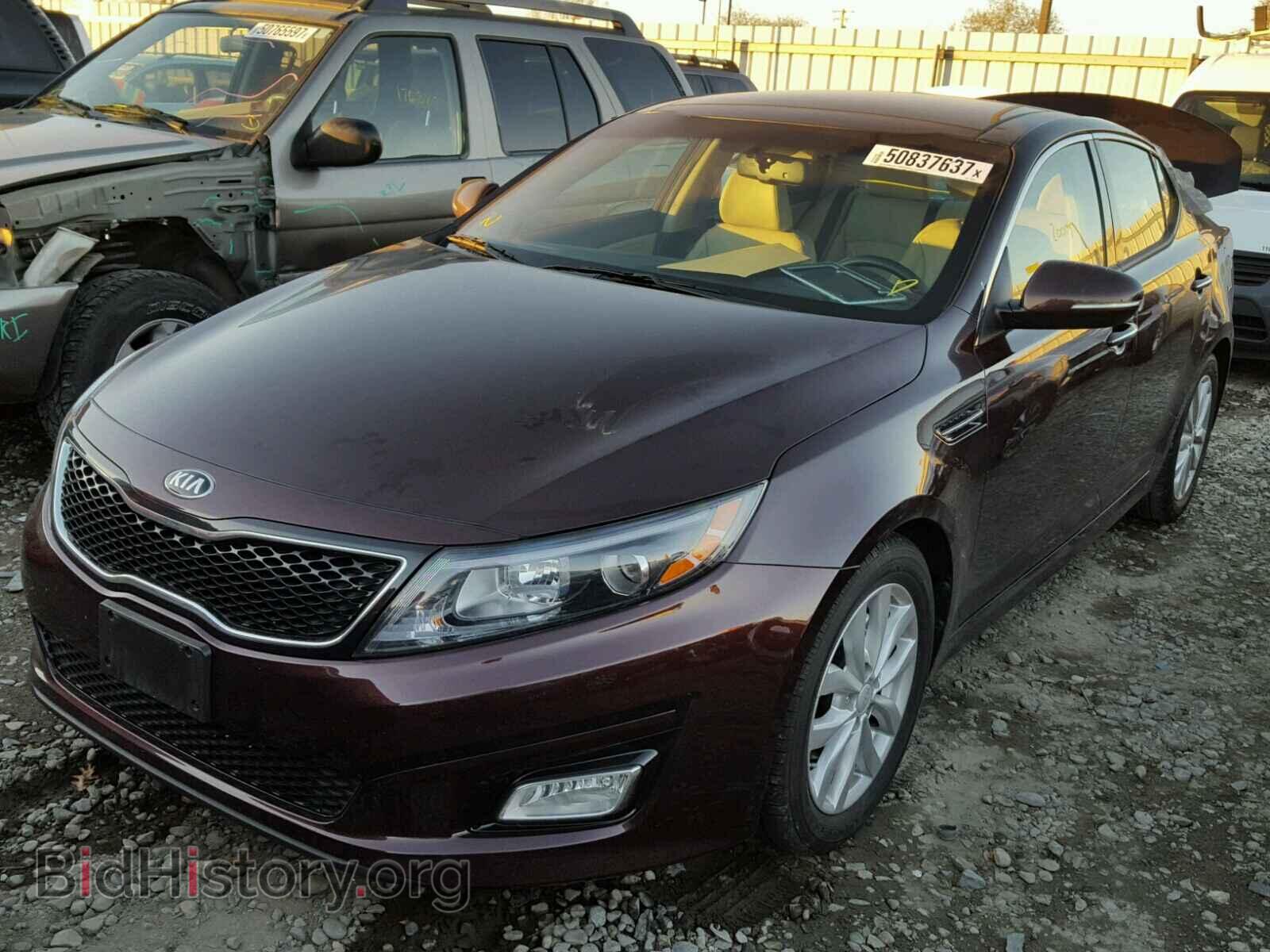 2015 KIA OPTIMA - VIN: 5XXGN4A78FG433432 - Фото 2