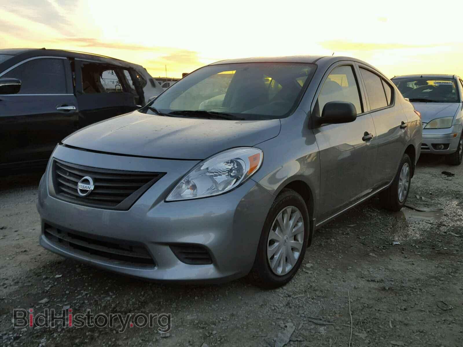 2014 NISSAN VERSA - VIN: 3N1CN7AP4EL848642 - Фото 2