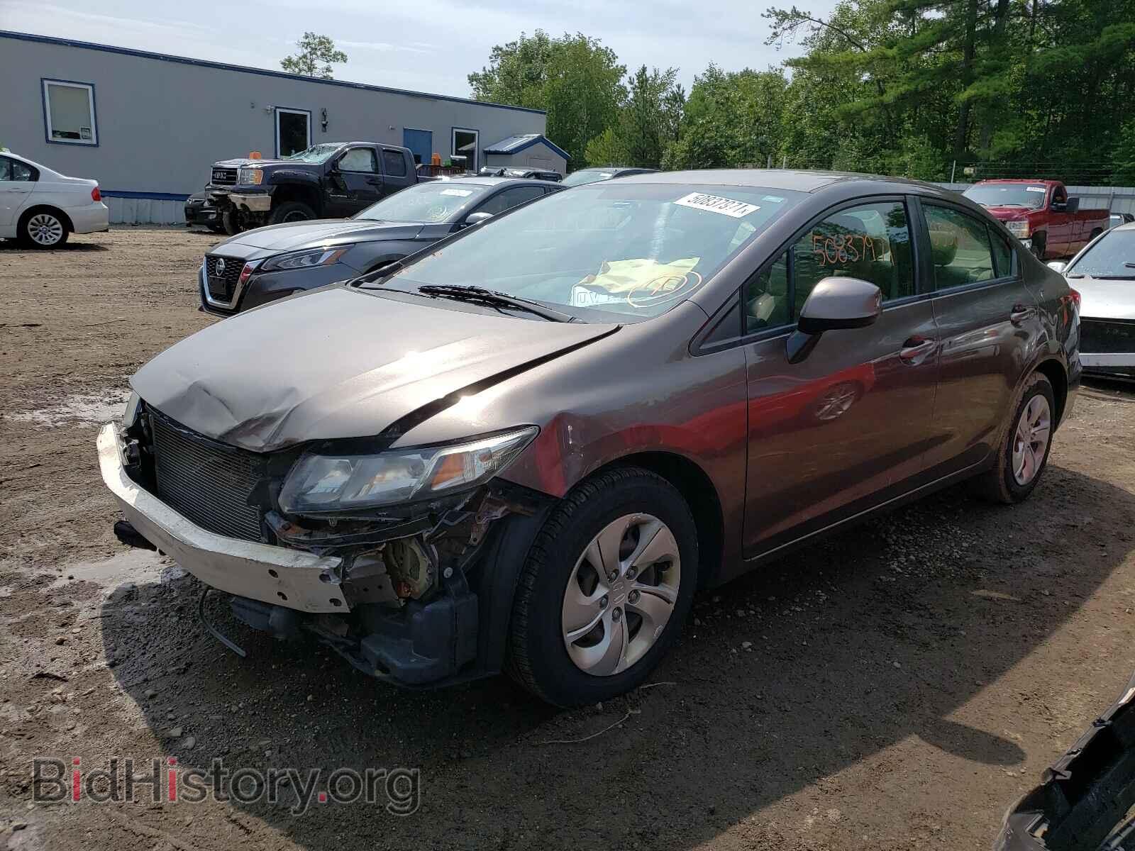 2013 HONDA CIVIC - VIN: 2HGFB2F58DH561990 - Фото 2