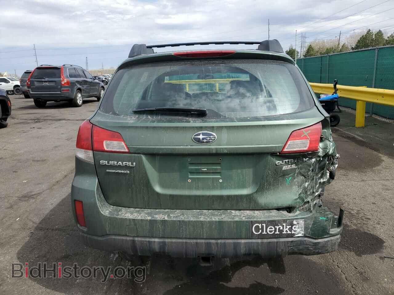 2010 SUBARU OUTBACK - VIN: 4S4BRBAC2A1366729 - Фото 6