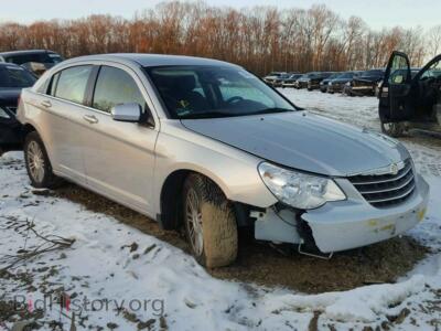 2007 Chrysler SEBRING, серебристый — VIN 1C3LC46K97N512233, Copart