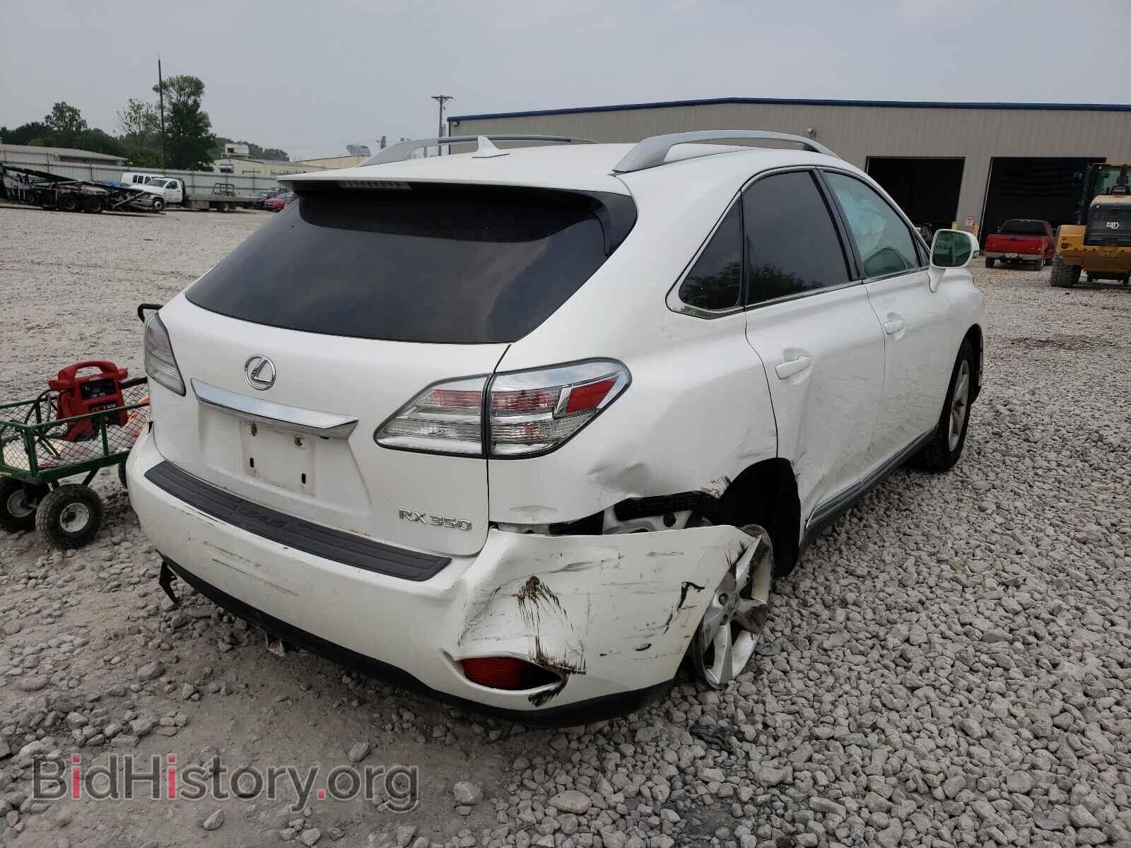 2011 LEXUS RX350 - VIN: 2T2BK1BA5BC094458 - Фото 4
