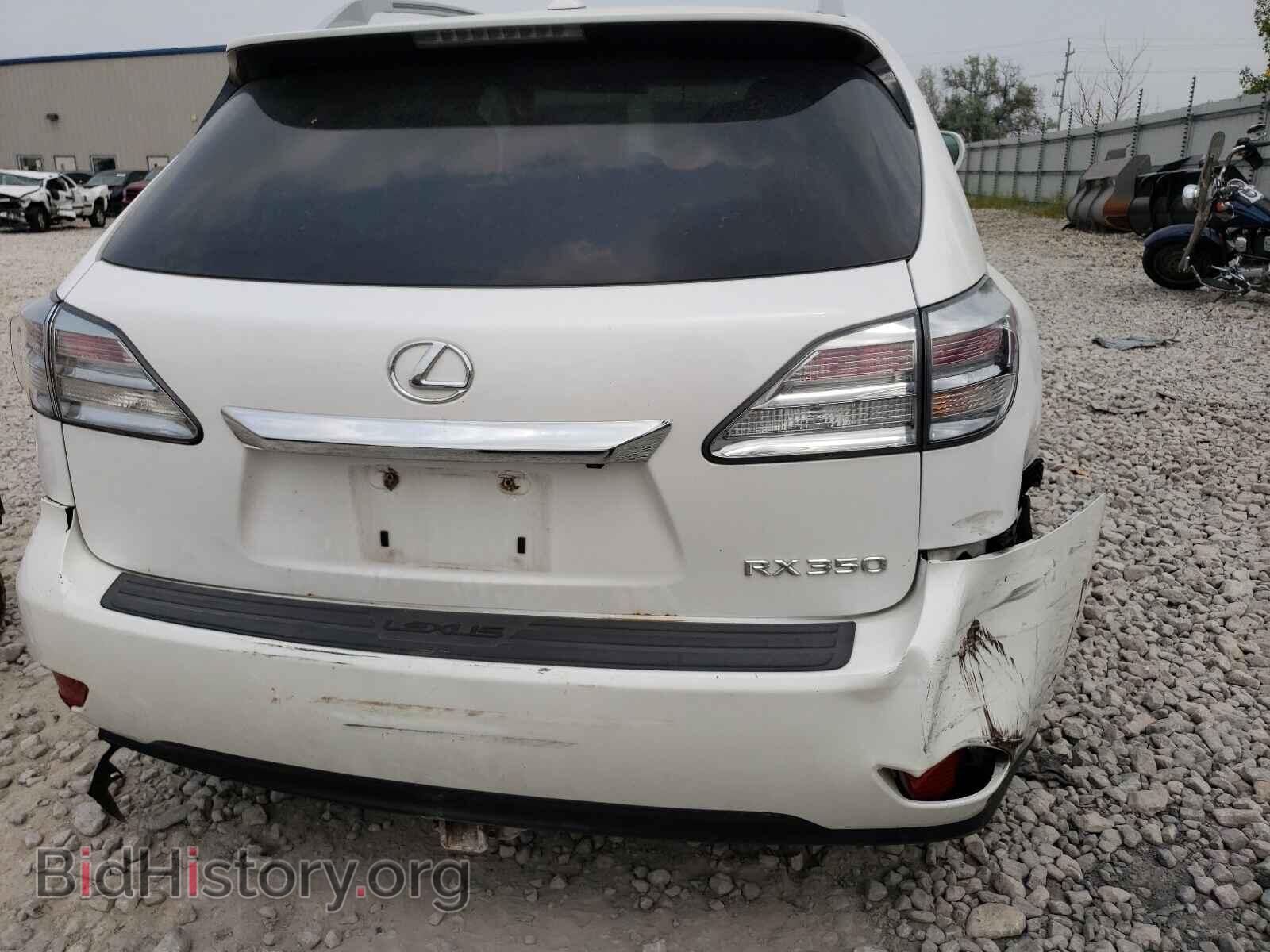 2011 LEXUS RX350 - VIN: 2T2BK1BA5BC094458 - Фото 9
