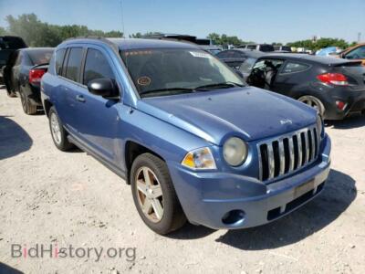 2007 Jeep COMPASS, blue — VIN 1J8FF47W07D383296, Copart