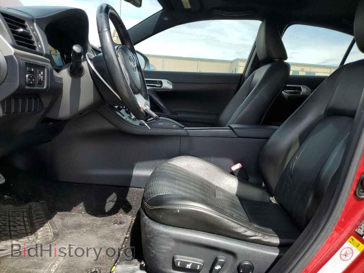2012 LEXUS CT 200 - VIN: JTHKD5BH5C2080755 - Фото 7