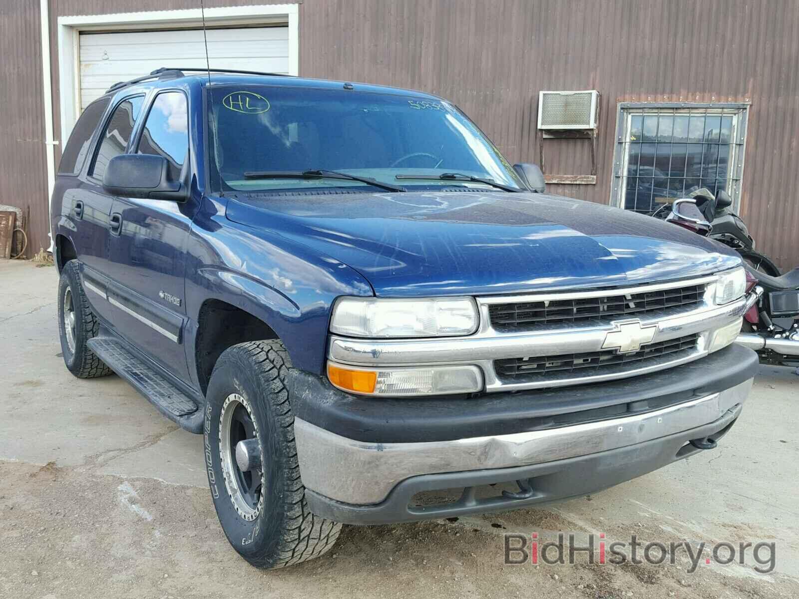 Photo 1GNEK13T01J137969 - CHEVROLET TAHOE K150 2001