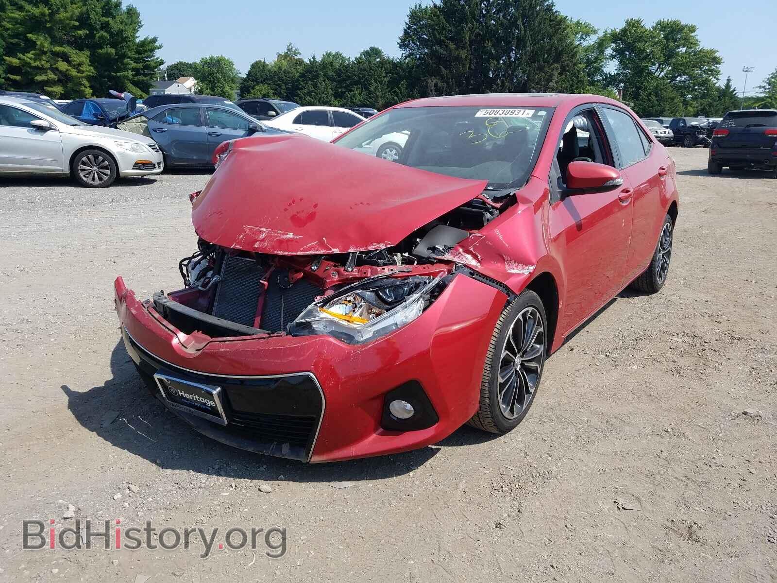 2015 TOYOTA COROLLA - VIN: 2T1BURHE4FC329333 - Фото 2