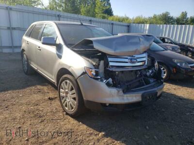 2008 Ford EDGE EDGE LIMIT, silver — VIN 2FMDK39C38BA75520, Copart