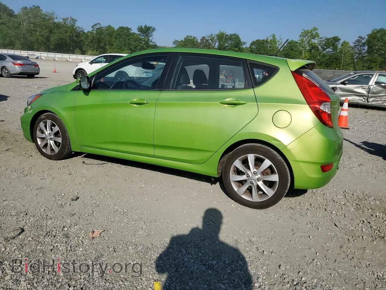 2013 HYUNDAI ACCENT - VIN: KMHCU5AE9DU072270 - Фото 2