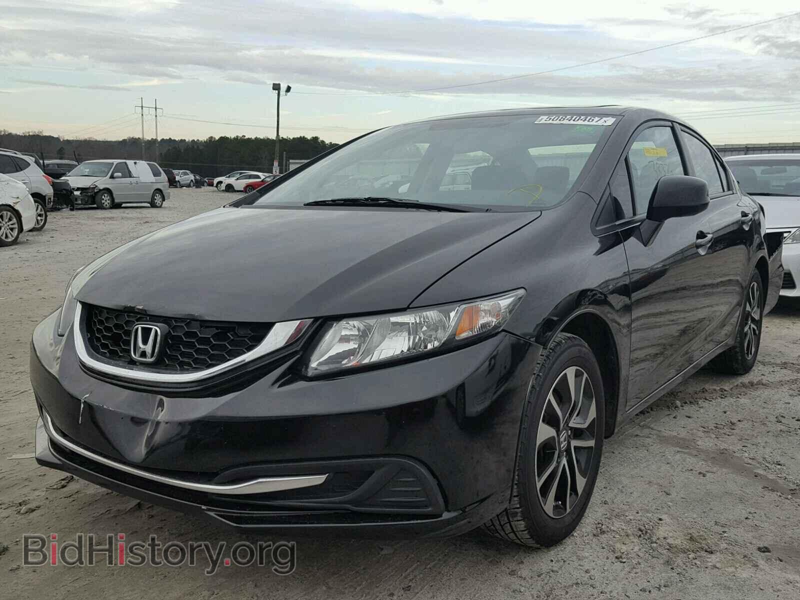 2013 HONDA CIVIC - VIN: 19XFB2F82DE285472 - Фото 2