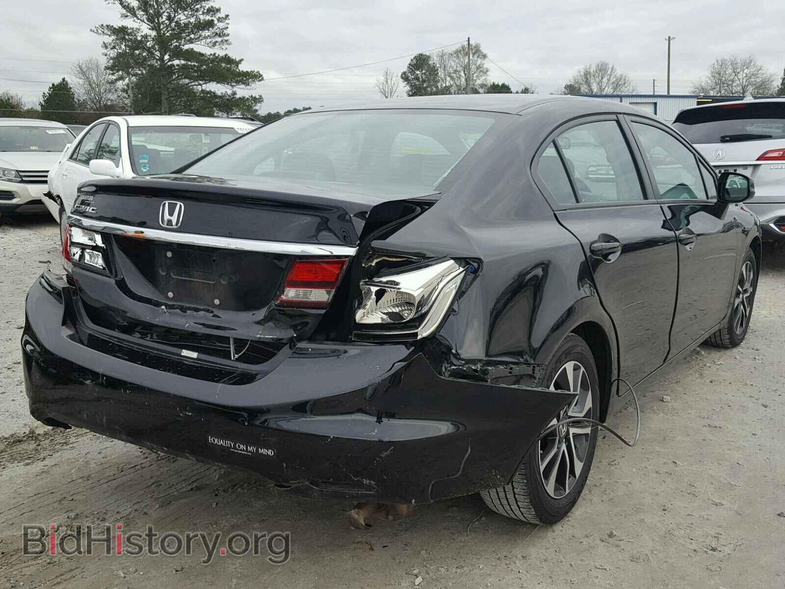 2013 HONDA CIVIC - VIN: 19XFB2F82DE285472 - Фото 4
