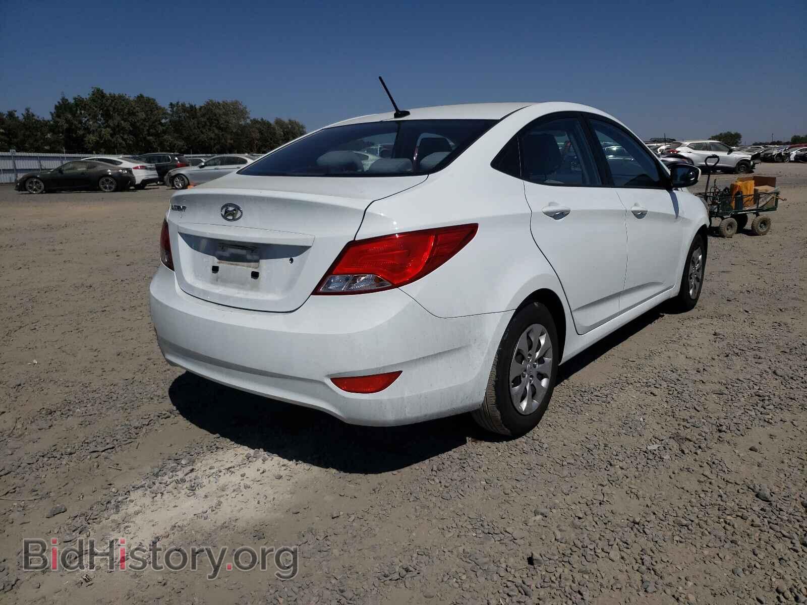 2016 HYUNDAI ACCENT - VIN: KMHCT4AE7GU107762 - Фото 4