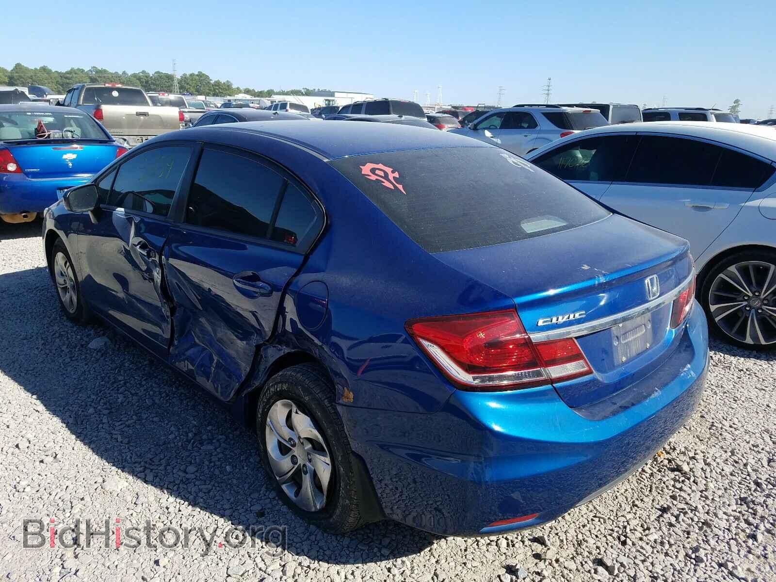2014 HONDA CIVIC - VIN: 19XFB2F5XEE075029 - Фото 3