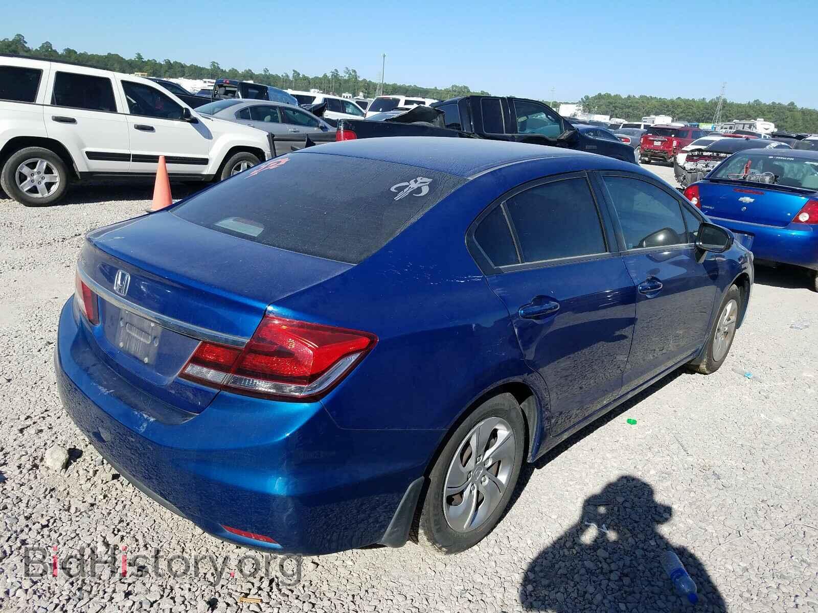 2014 HONDA CIVIC - VIN: 19XFB2F5XEE075029 - Фото 4