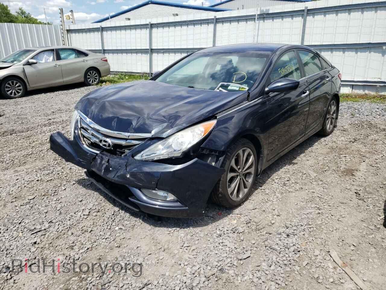2013 HYUNDAI SONATA - VIN: 5NPEC4AB4DH744469 - Фото 2