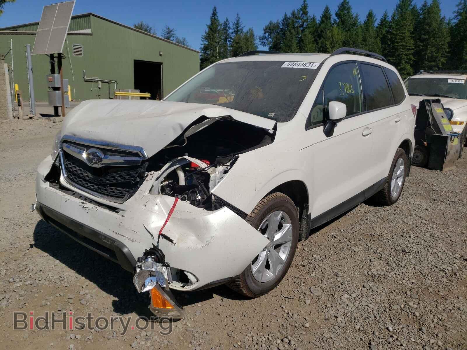 2016 SUBARU FORESTER - VIN: JF2SJADC8GH487428 - Фото 2