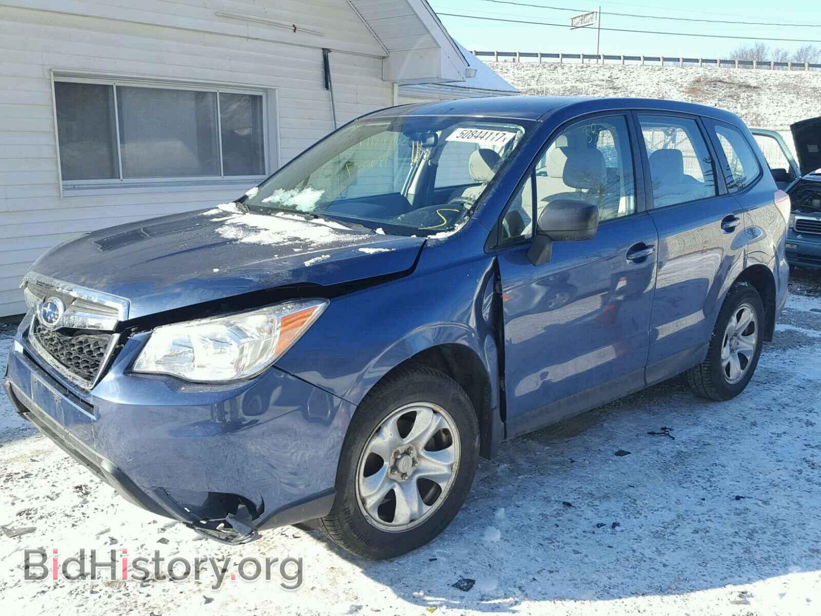 2014 SUBARU FORESTER - VIN: JF2SJAAC5EH410260 - Фото 2