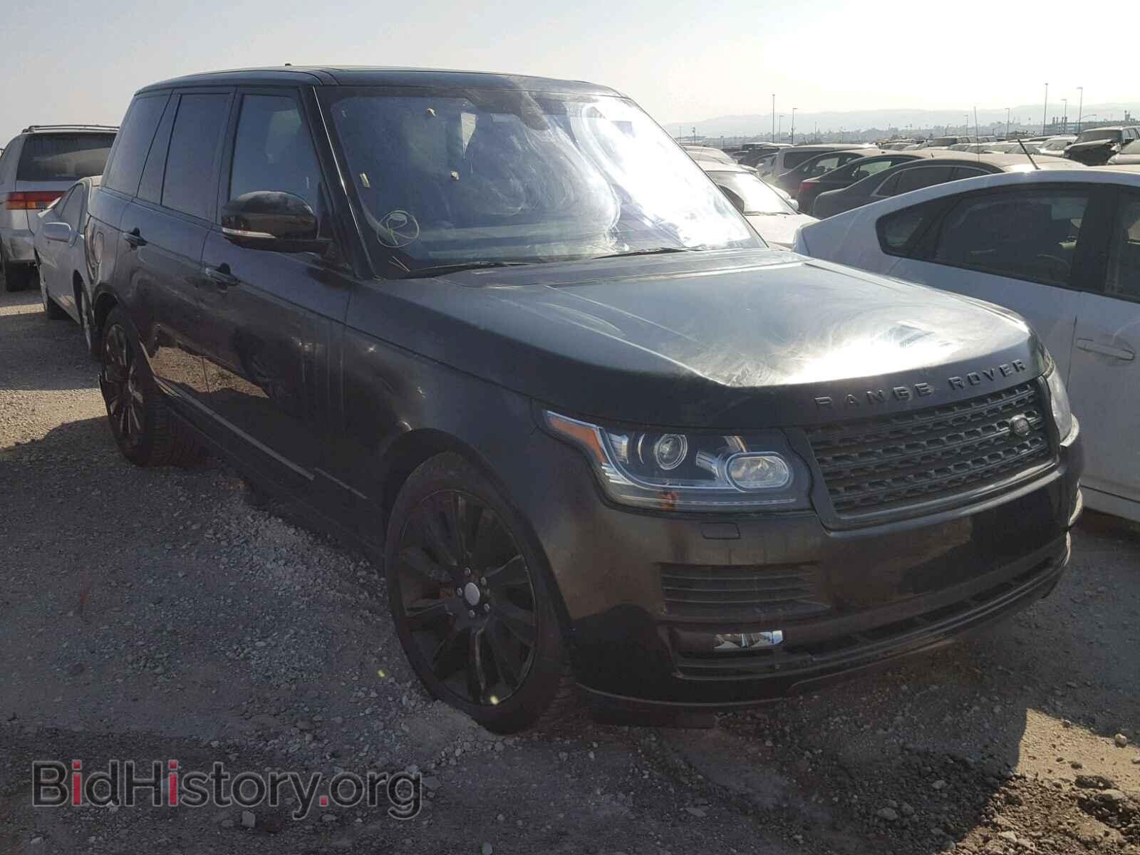 Photo SALGS2EF7GA318003 - LAND ROVER RANGE ROVE 2016