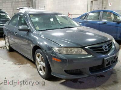 2005 Mazda 6 6 I, серебристый — VIN 1YVHP80C655M18316, Copart