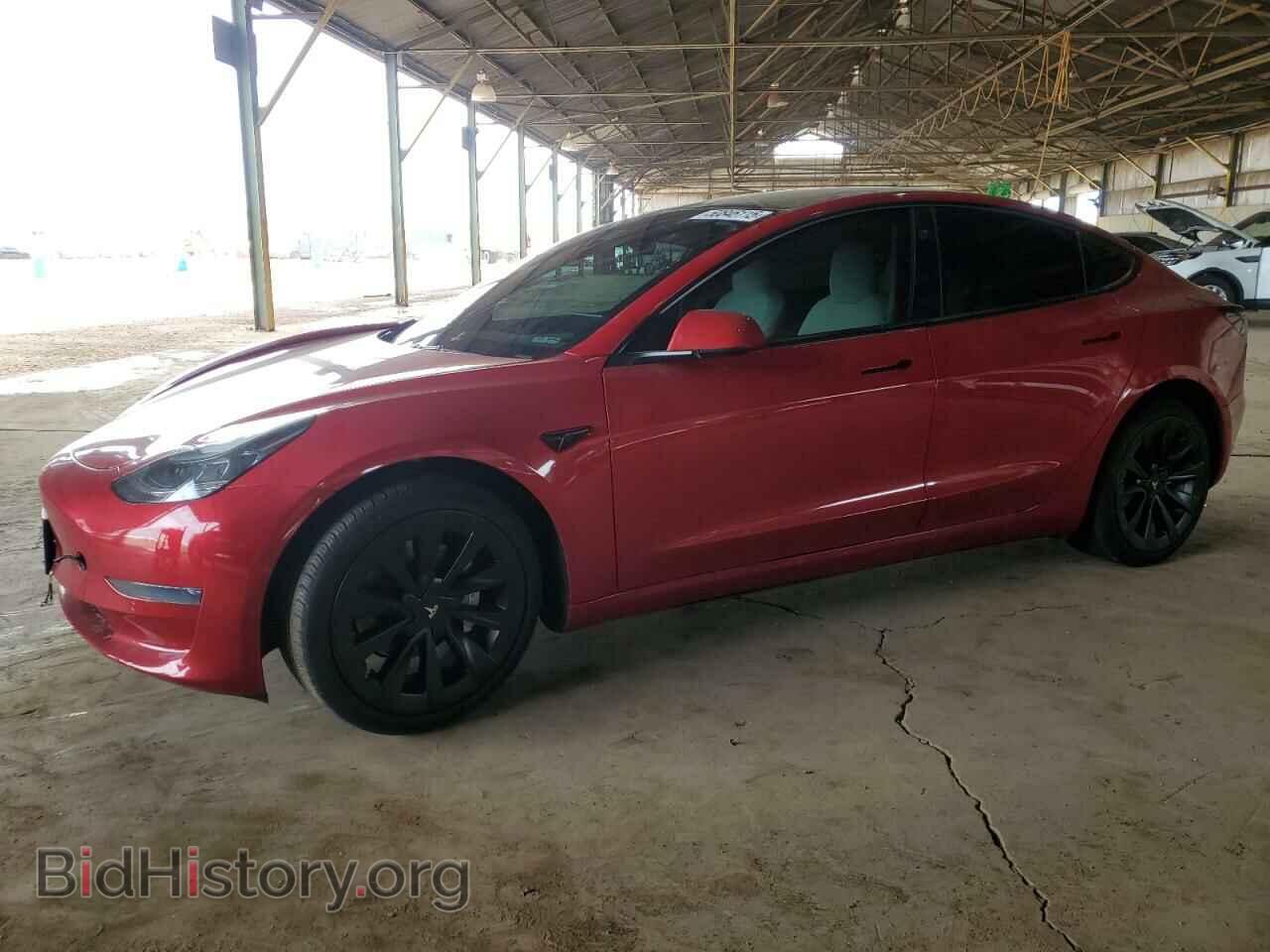 Photo 5YJ3E1EA9NF128364 - TESLA MODEL 3 2022