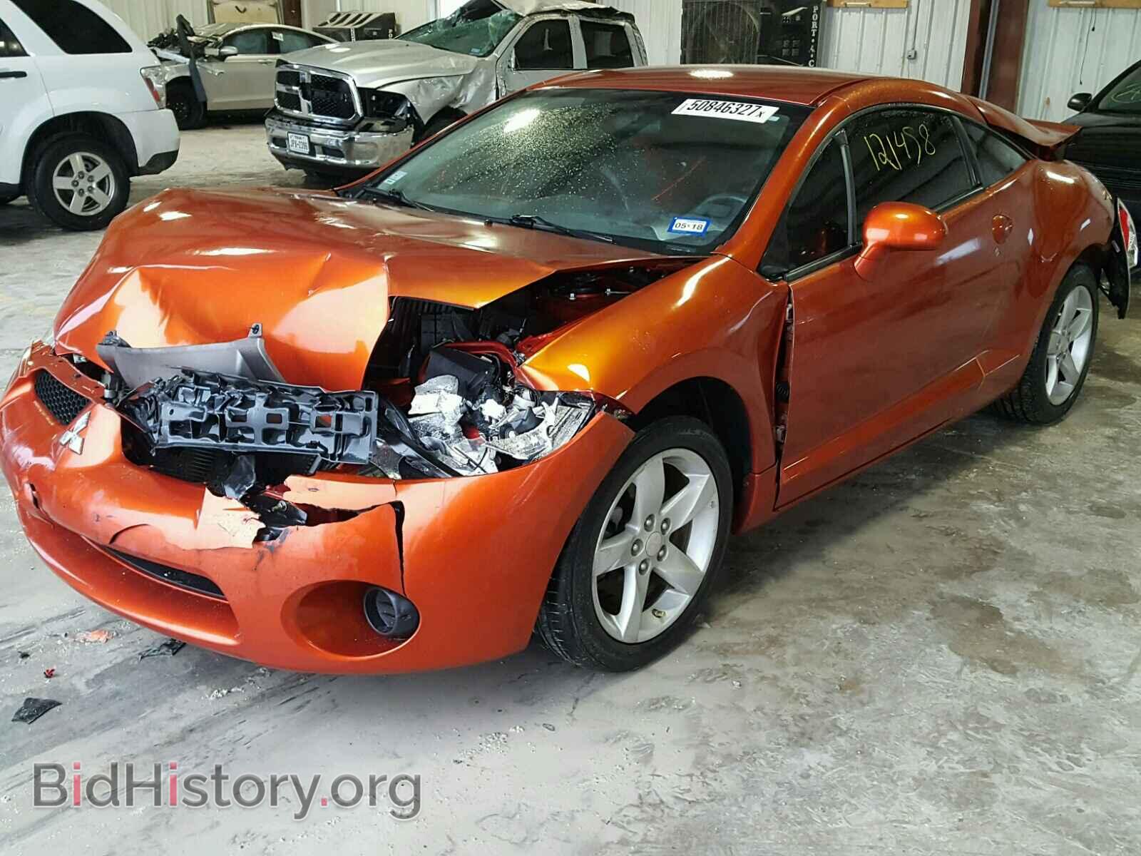 2008 MITSUBISHI ECLIPSE - VIN: 4A3AK24F18E001615 - Фото 2