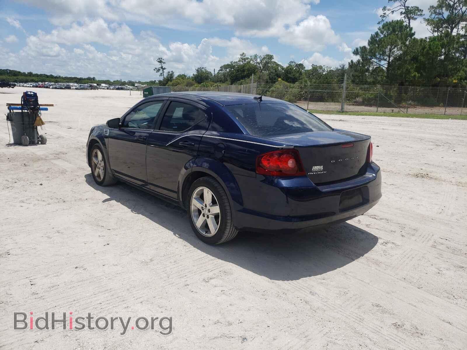 2013 DODGE AVENGER - VIN: 1C3CDZAB0DN628434 - Фото 3