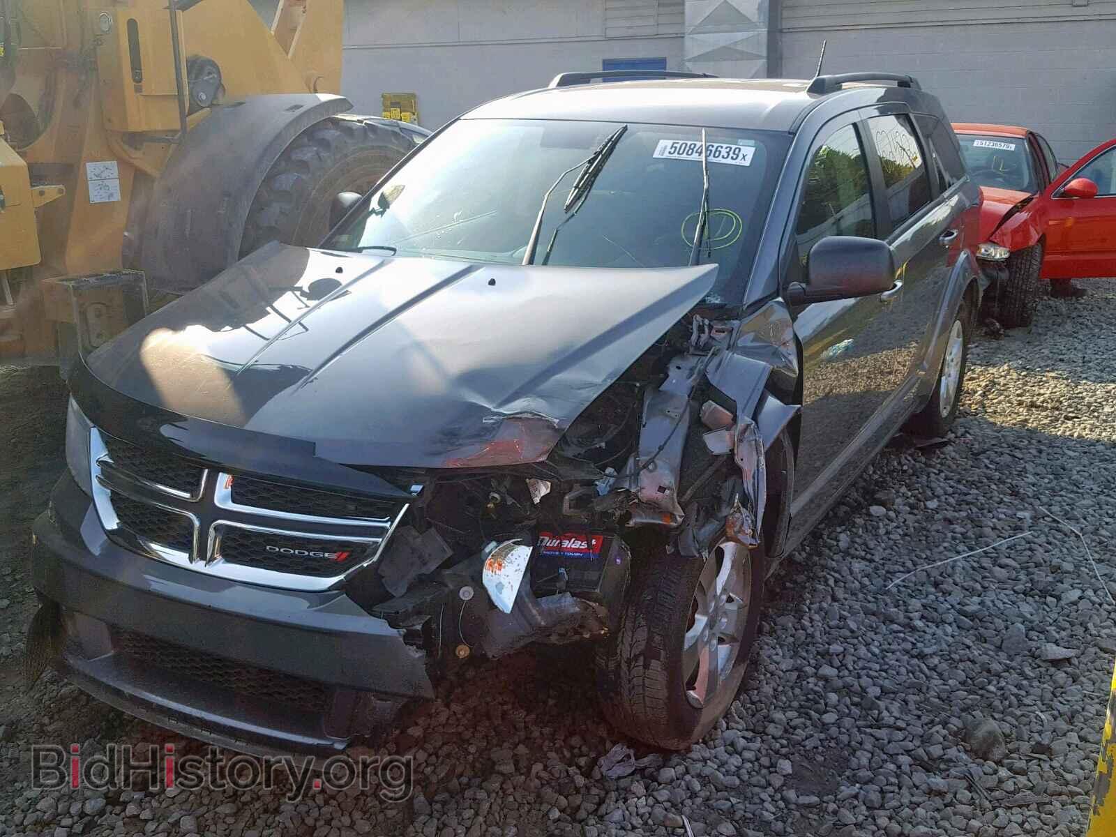 2013 DODGE JOURNEY - VIN: 3C4PDCAB6DT502587 - Фото 2