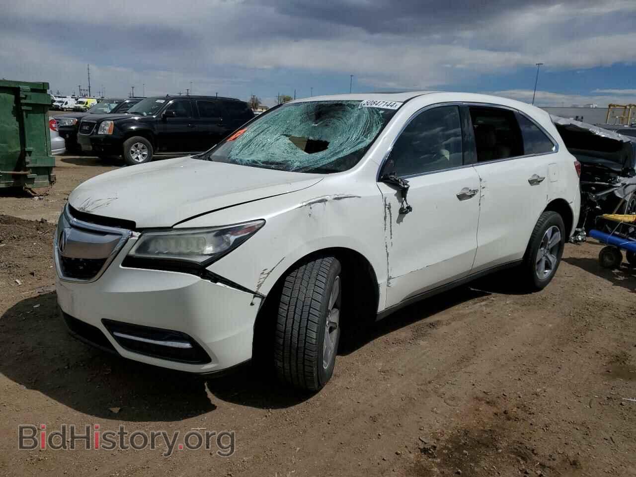 Photo 5FRYD3H26EB003295 - ACURA MDX 2014