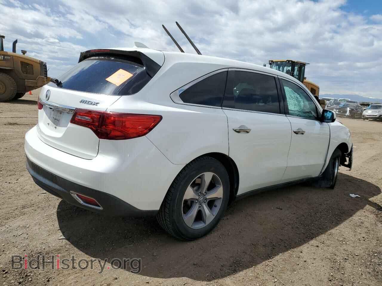 2014 ACURA MDX - VIN: 5FRYD3H26EB003295 - Фото 3