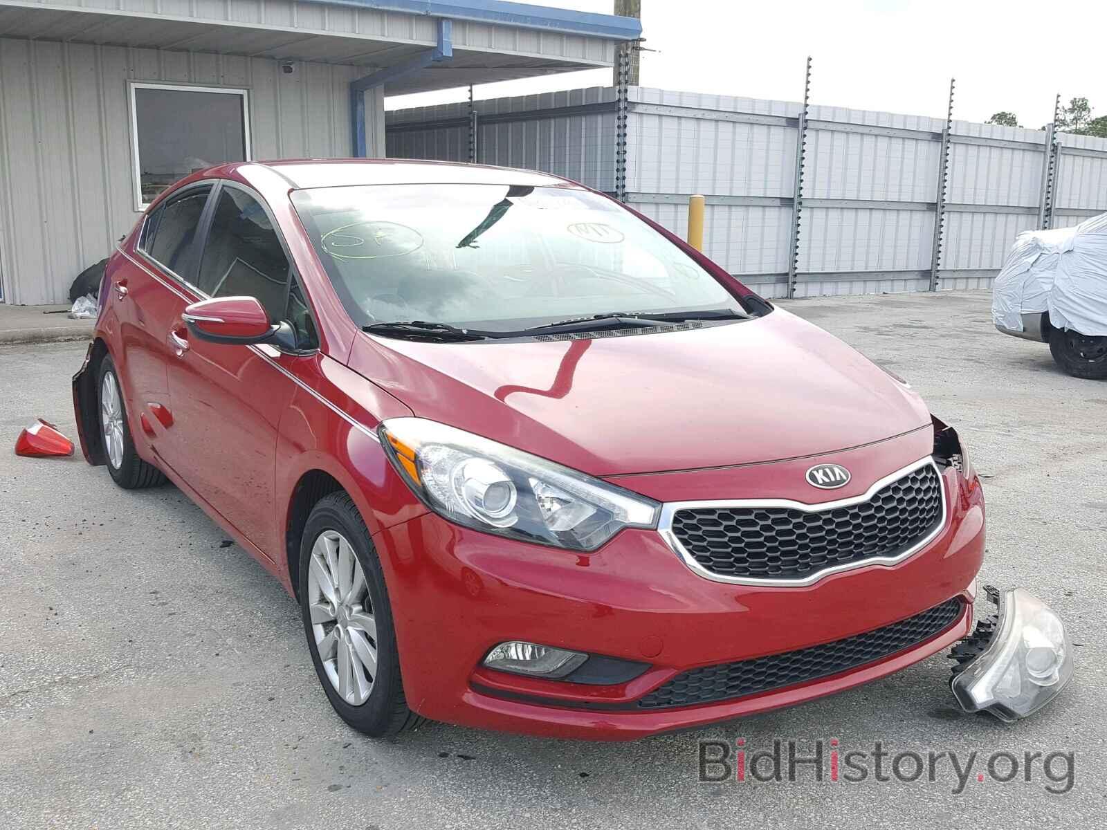 Photo KNAFX4A84E5046827 - KIA FORTE 2014