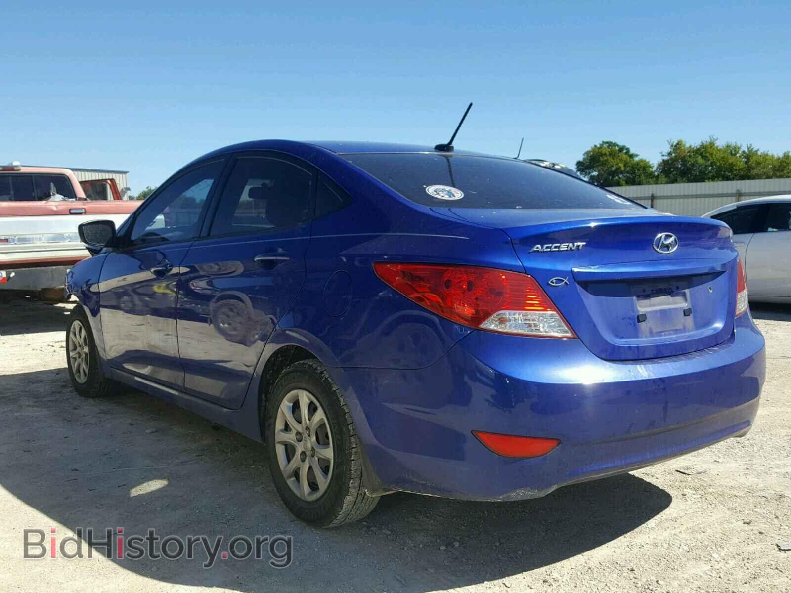 2013 HYUNDAI ACCENT - VIN: KMHCT4AE3DU426782 - Фото 3