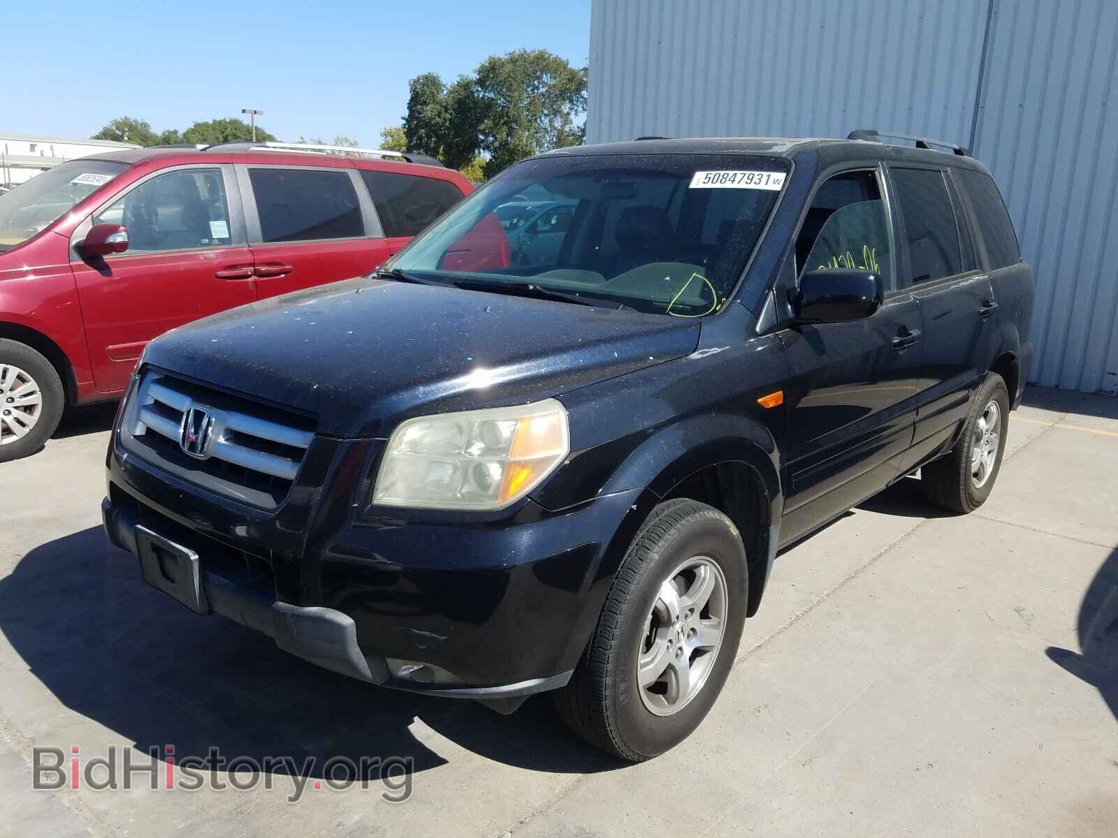 2006 HONDA PILOT - VIN: 5FNYF28776B024384 - Фото 2