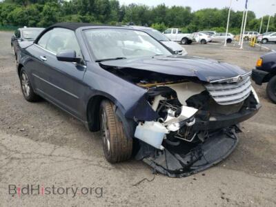2008 Chrysler SEBRING Sebring LI, синий — VIN 1C3LC65M38N193847, Copart