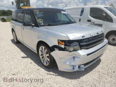 2011 Ford FLEX Flex Limit, silver — VIN 2FMGK5DC7BBD29317, Copart