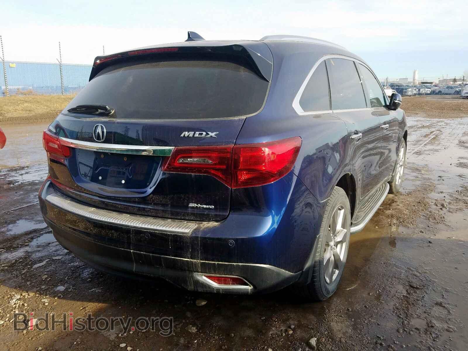 2014 ACURA MDX - VIN: 5FRYD4H8XEB505205 - Фото 4