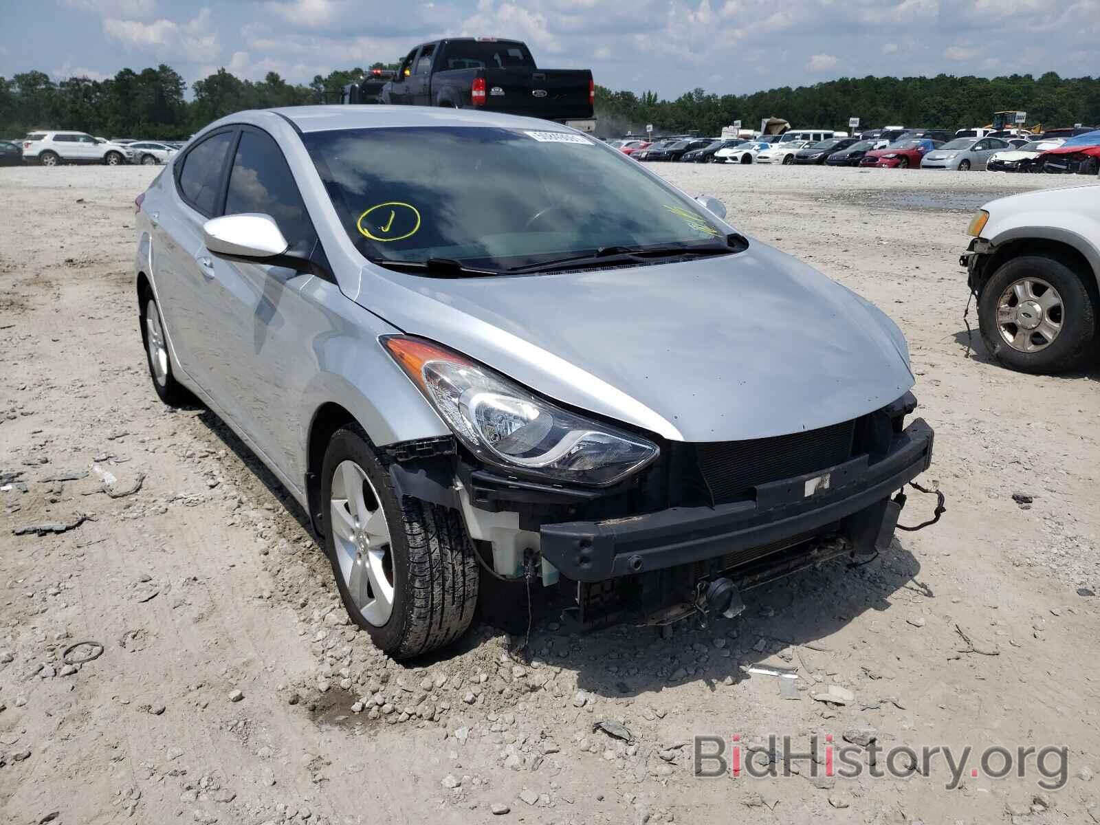 Photo KMHDH4AE1CU452477 - HYUNDAI ELANTRA 2012