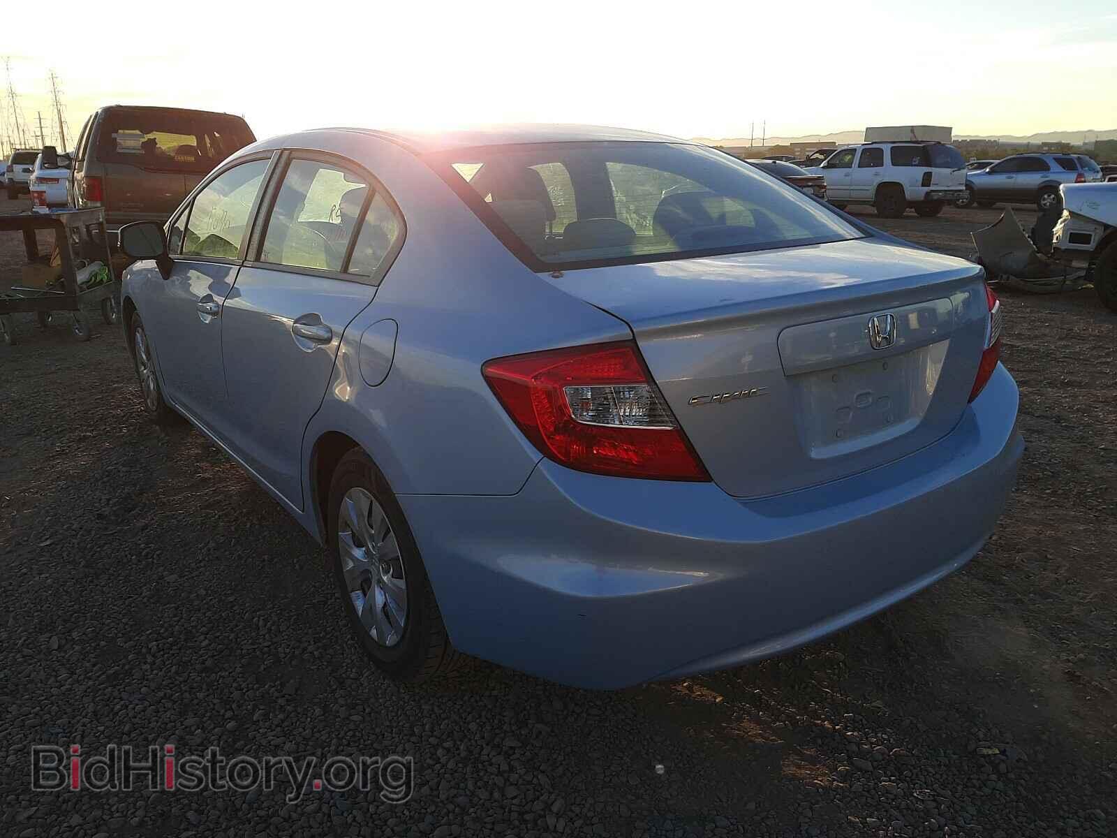 2012 HONDA CIVIC - VIN: 19XFB2F52CE366153 - Фото 3
