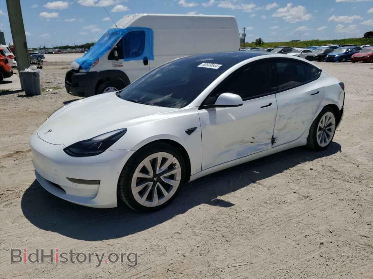 Photo 5YJ3E1EA4MF870301 - TESLA MODEL 3 2021