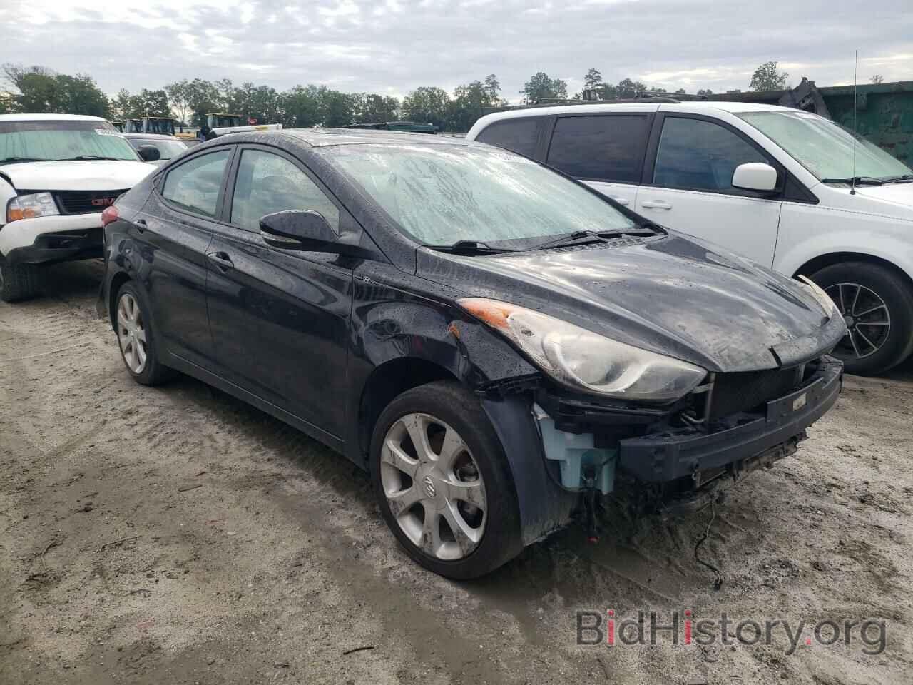 Photo KMHDH4AE3DU609265 - HYUNDAI ELANTRA 2013