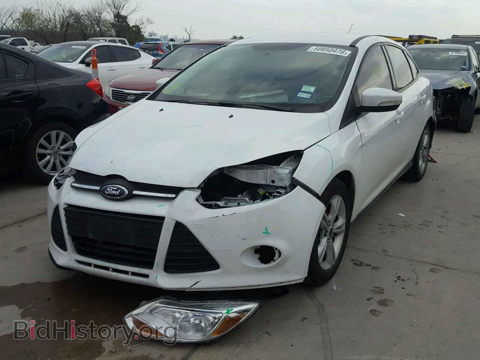 2014 FORD FOCUS - VIN: 1FADP3F27EL354651 - Фото 2