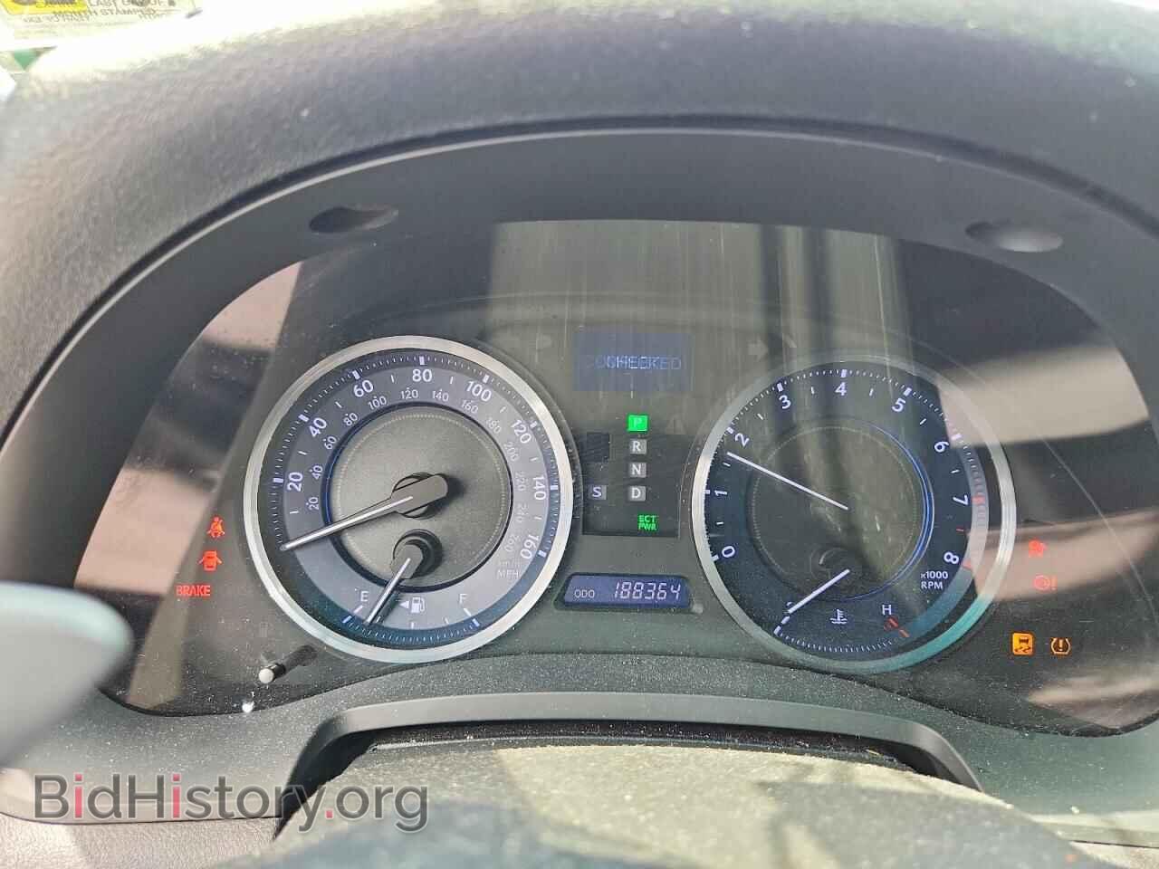 2012 LEXUS IS - VIN: JTHBF5C20C5163576 - Photo 9